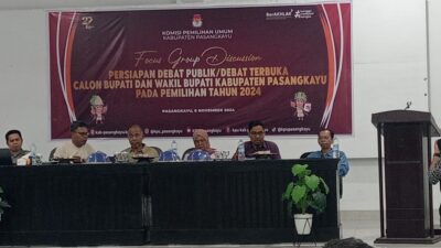 Jelang Debat Publik Calon Bupati Dan Wakil Bupati KPU Serap Aspirasi Melalui FGD