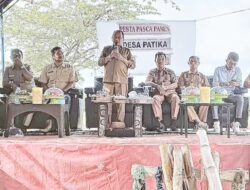 Panen Padi Melimpah Masyarakat Desa Patika Adakan Pesta