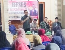 Ketua Fraksi Gerindra Farid Zurniawansyah Reses Di Desa Ako