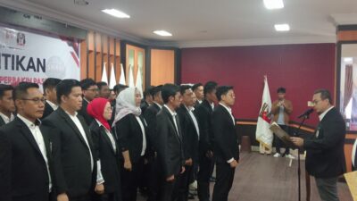 Arsal Aras Lantik Pengkab Perbakin Pasangkayu